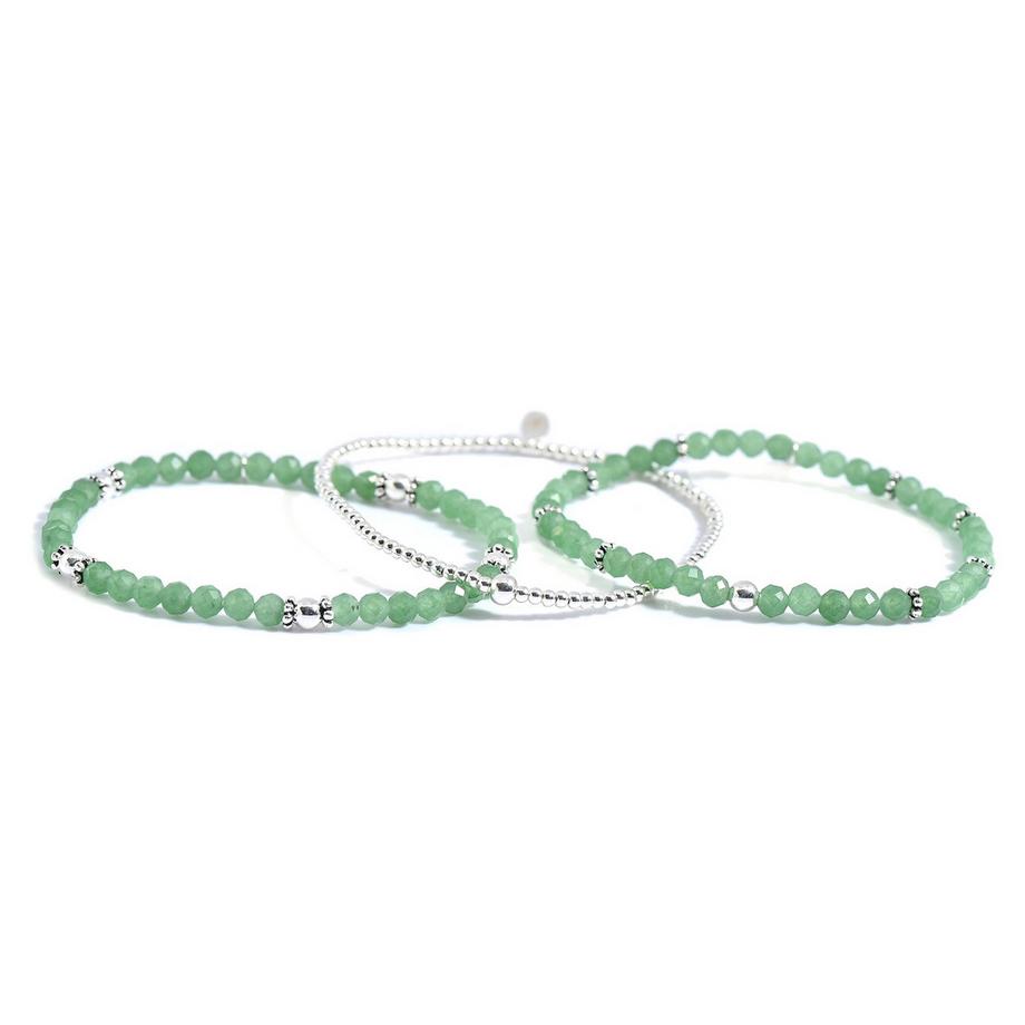 Nane armbänder vereint als Bundle mit Aventurin