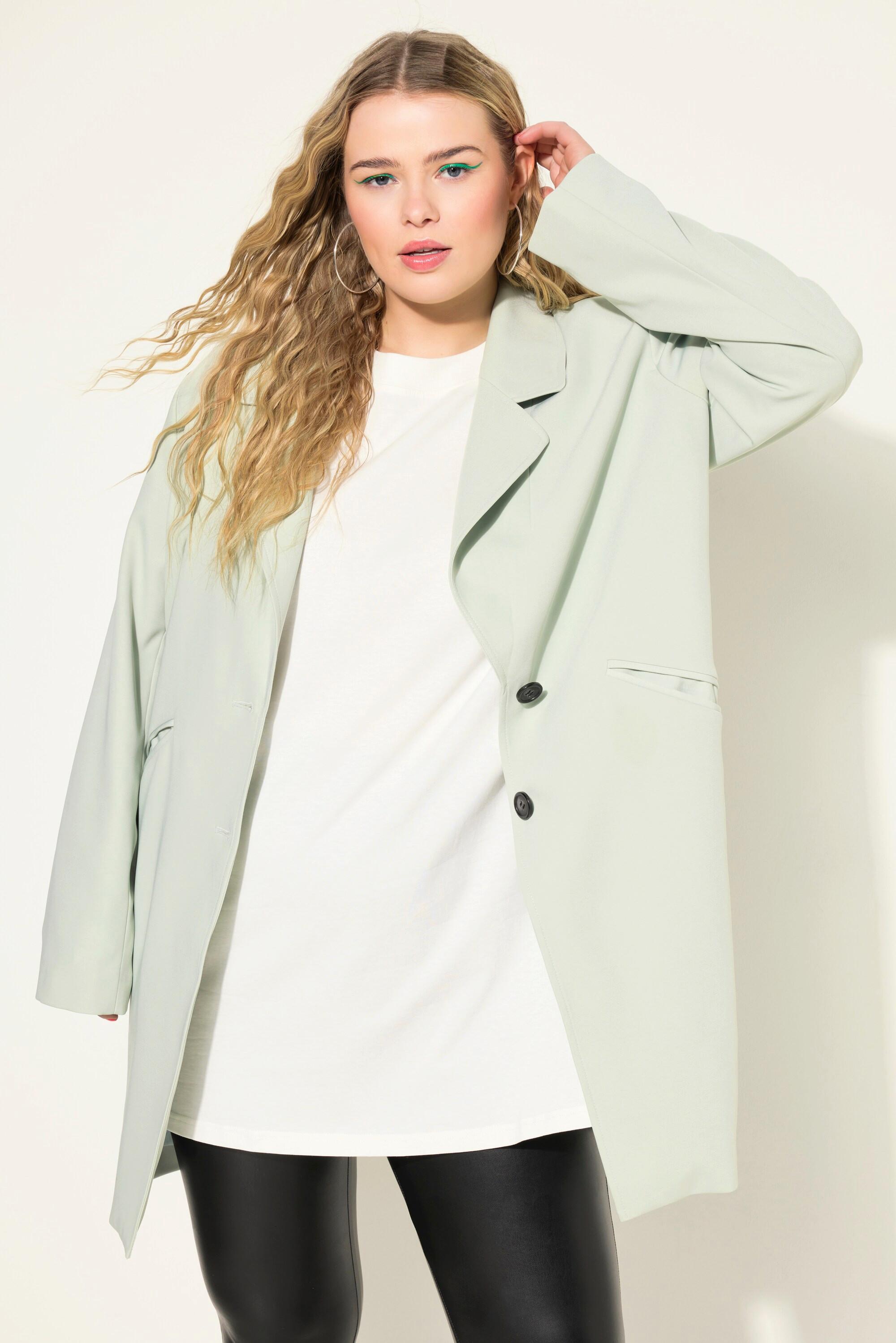 Studio Untold Blazer lungo oversize Loose Shape texture fine  