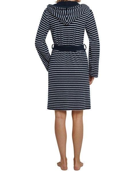 Schiesser Accappatoio Casual Comodo a Righe  