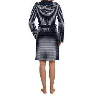 Schiesser Accappatoio Casual Comodo a Righe  