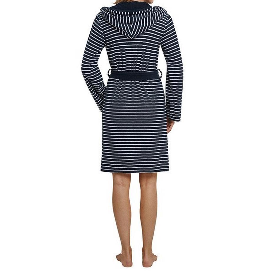 Schiesser Accappatoio Casual Comodo a Righe  