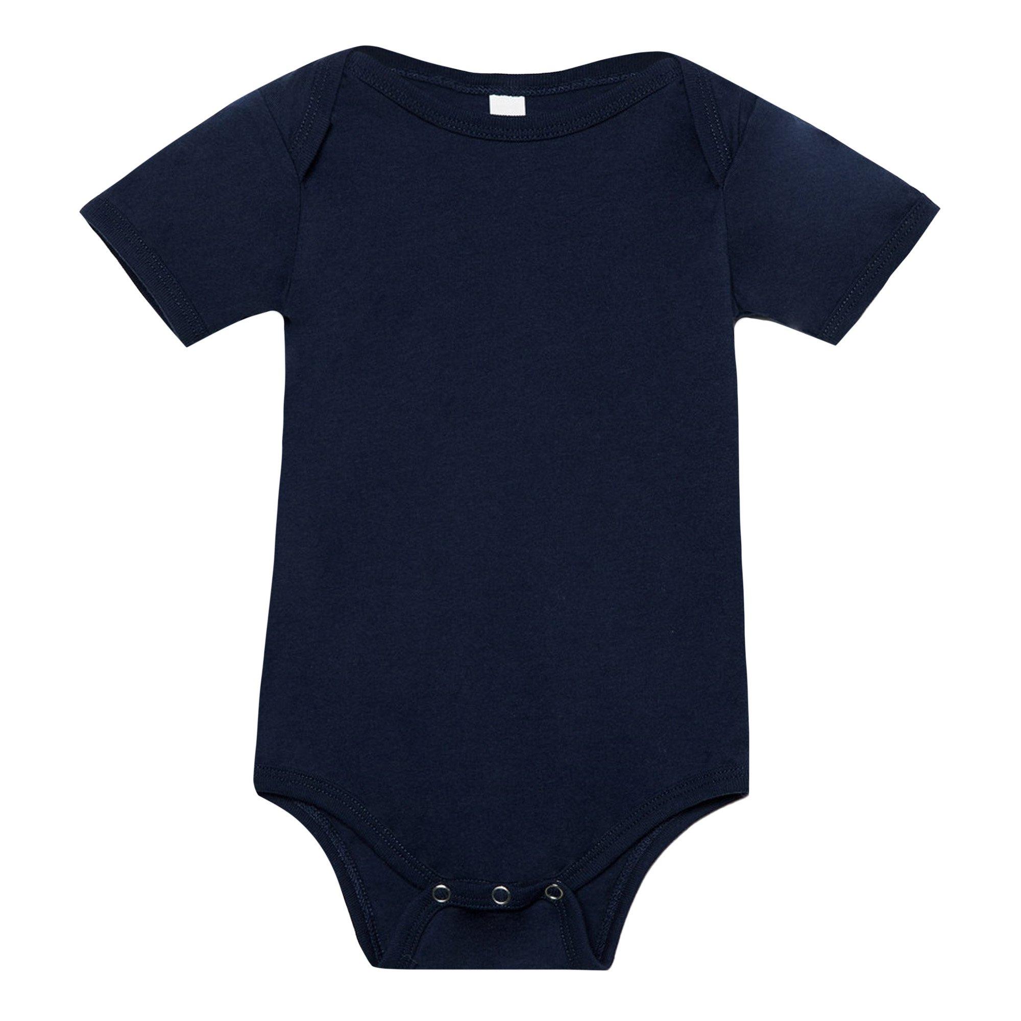 Image of Jersey Kurzarm Body Mädchen Marine 86