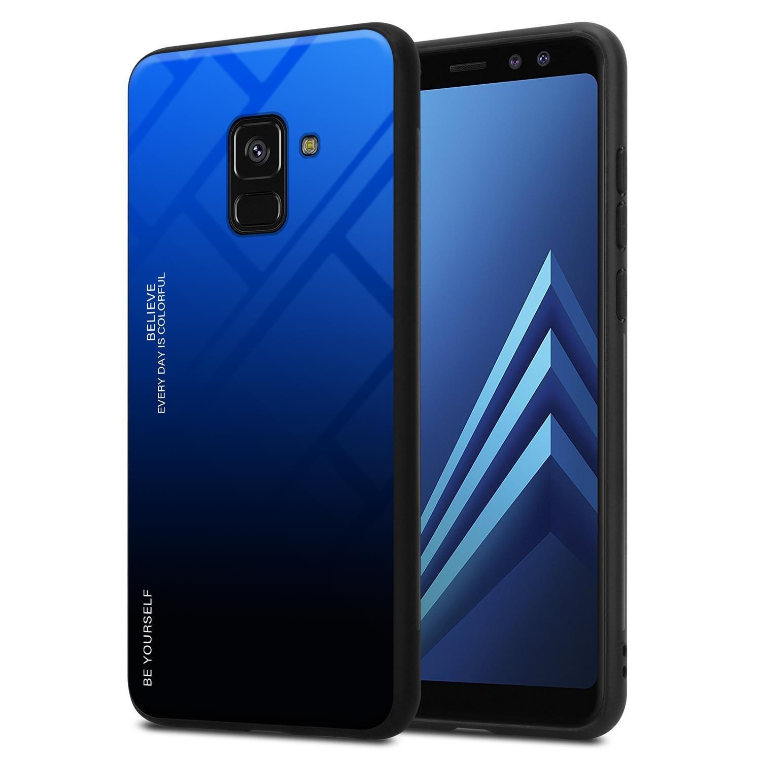 Cadorabo  Hülle für Samsung Galaxy A8 2018 Zweifarbig 