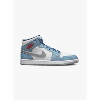 NIKE  Air Jordan 1 Mid French  Fire Red (GS) 