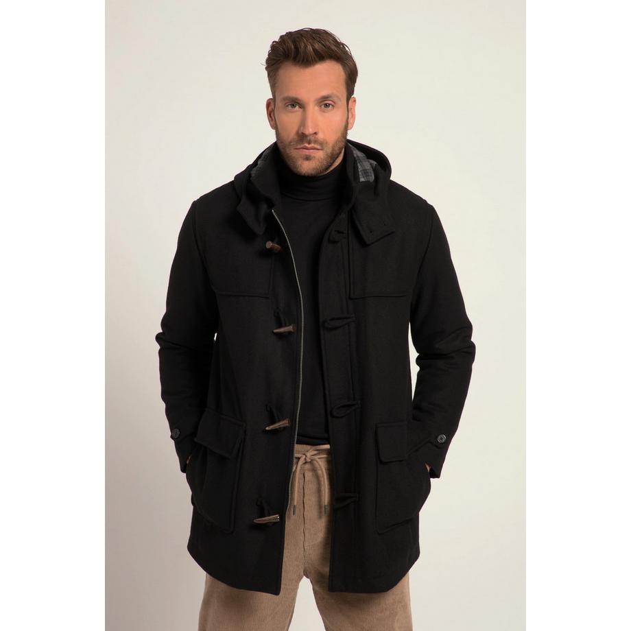 JP1880 Wasserabweisender Dufflecoat mit Knebelknöpfen  