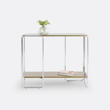 Konsole Socer mit 2 lackierten Ablagen