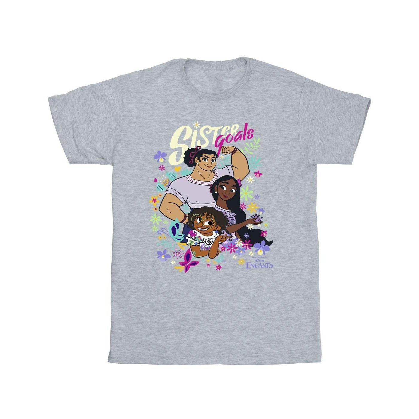Image of Encanto Sister Goals Tshirt Unisex Grau 104