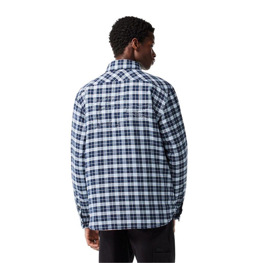 LACOSTE  Chemise Manches Longues Motiftyle À Carreaux 
