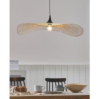 Beliani Lampadario en Legno di bambù Boho FLOYD  