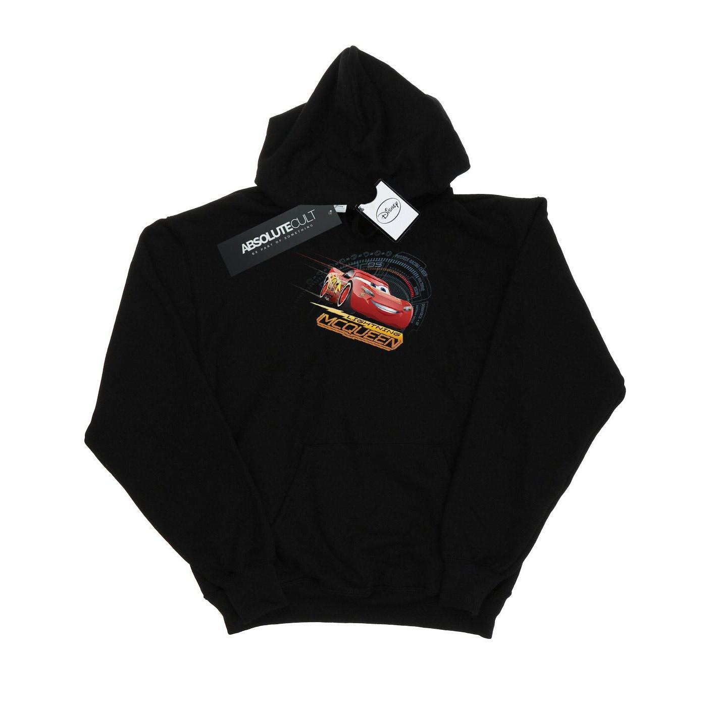 Image of Cars Lightning Mcqueen Kapuzenpullover Damen Schwarz XL