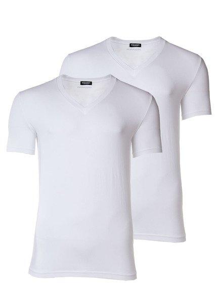 Image of T-shirt 2er Pack Bequem Sitzend Herren Weiss L