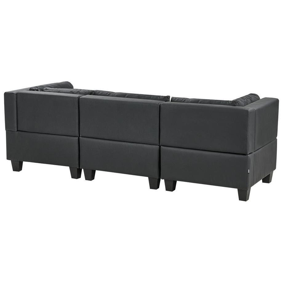 Beliani Modulsofa aus Kunstleder  UNSTAD  
