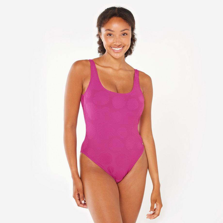 Costume da bagno donna strutturato surf poliammide