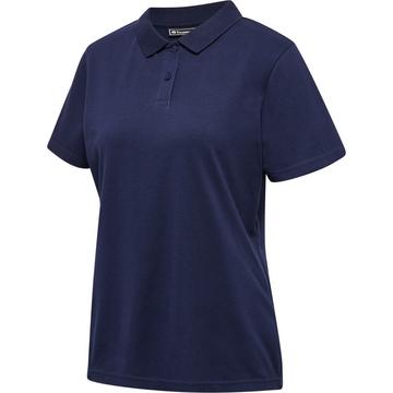 stretch-poloshirt für damen red