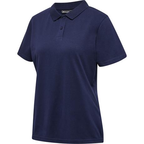 Hummel  stretch-poloshirt für damen red 