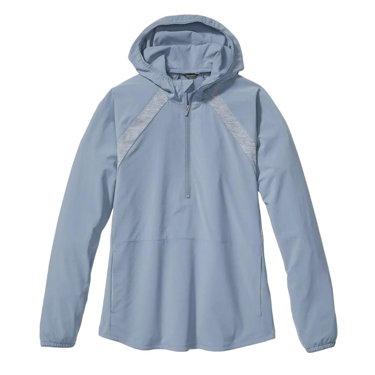 Image of Resolution Hybrid Tech Kapuzenpullover Damen Mittelblau XXL