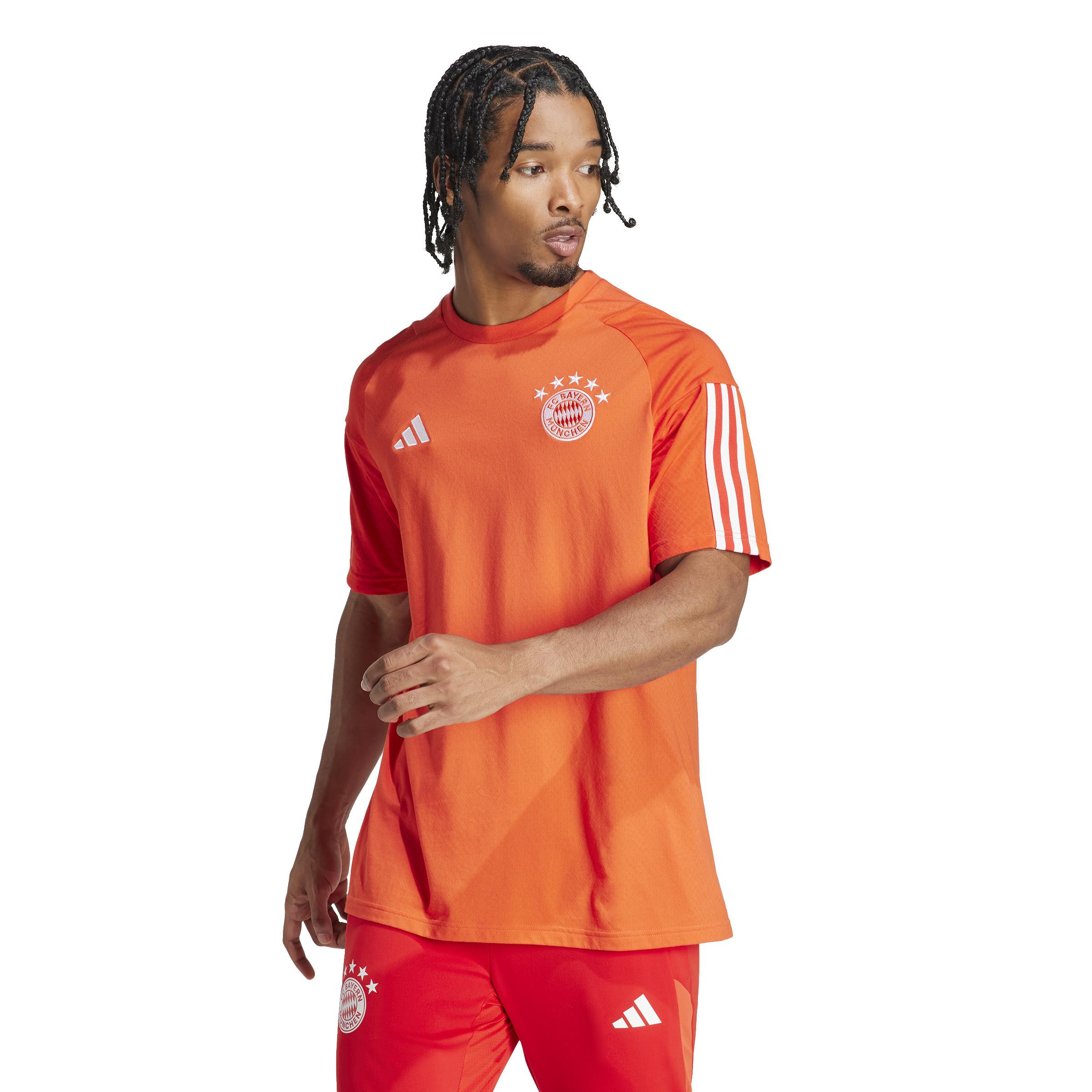 adidas  t-shirt in cotone bayern munich 2023/24 