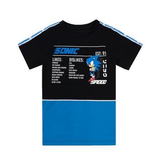 Sonic The Hedgehog  Gaming Statistics TShirt 