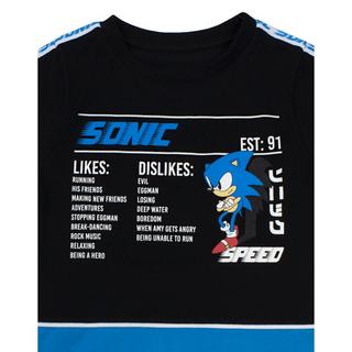 Sonic The Hedgehog  Gaming Statistics TShirt 