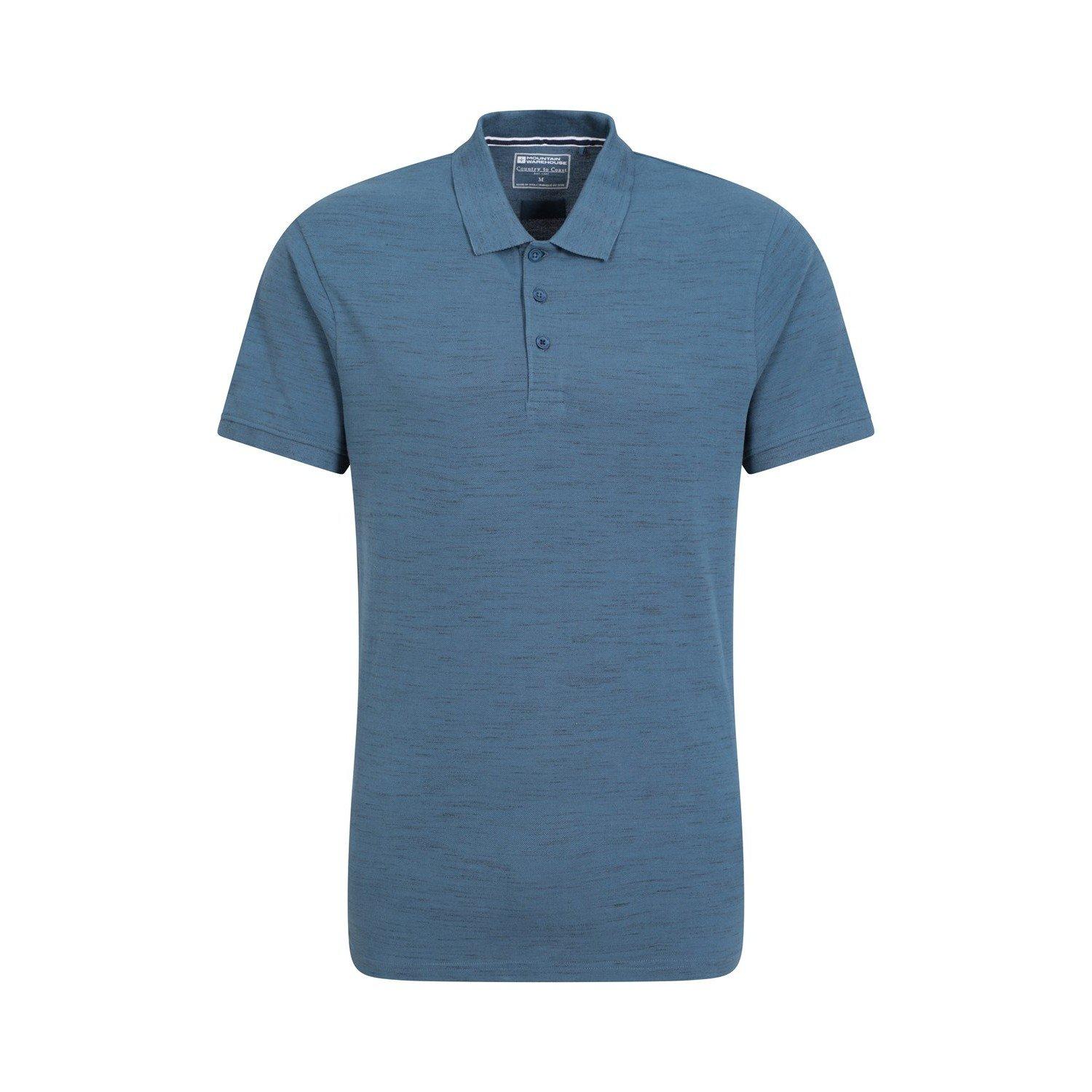Image of Dawnay Poloshirt Herren Blau XS