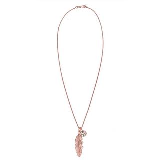 Elli  Halskette Feder Anhänger Kristall 