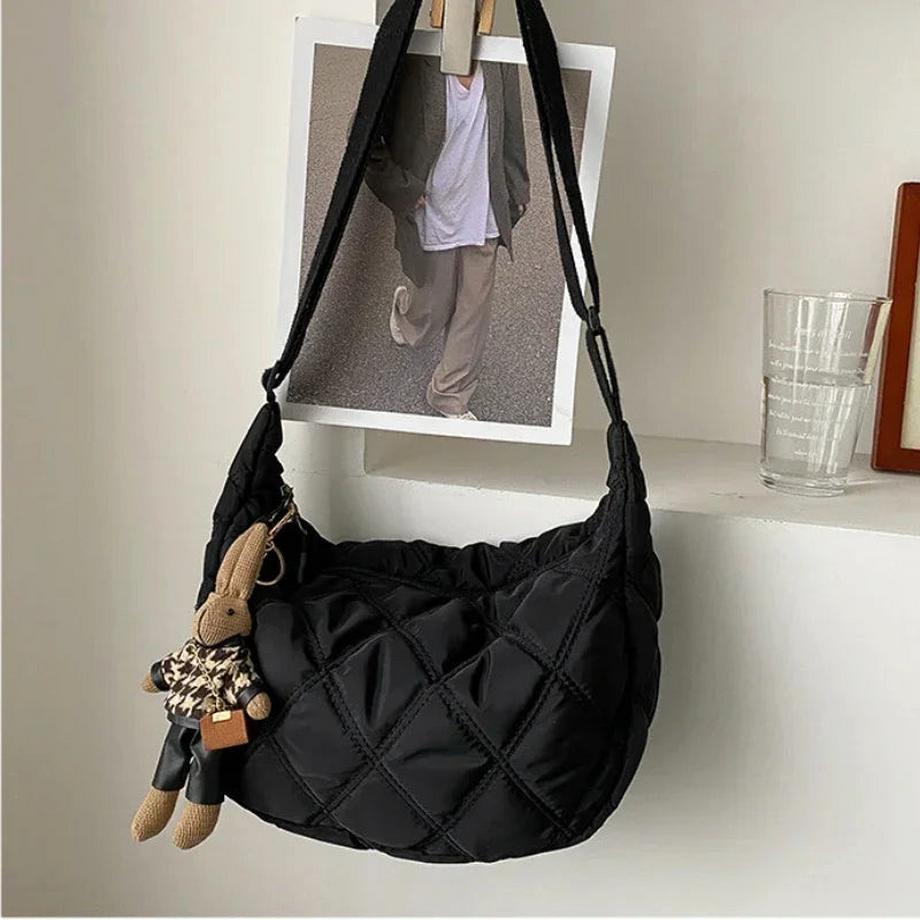 Only-bags.store Gesteppte Crossbody Hobo Tasche  