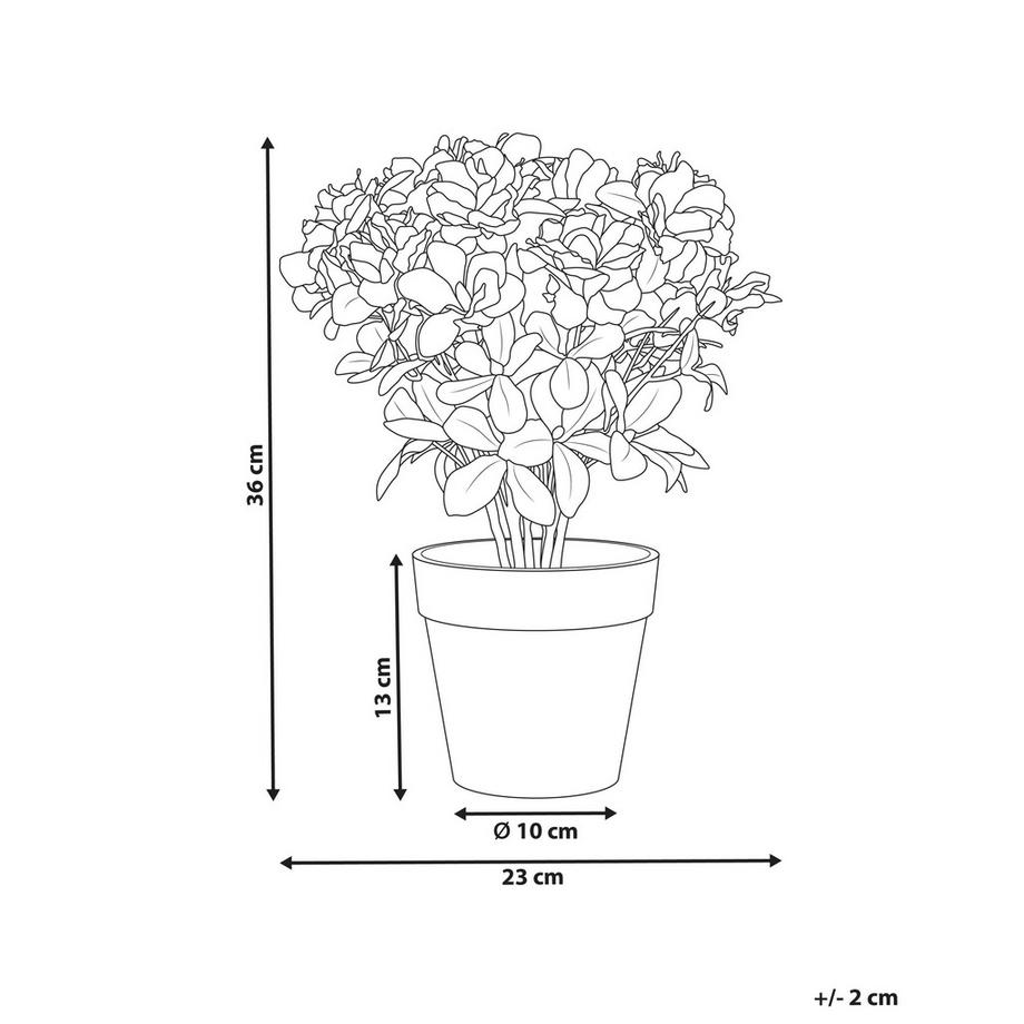 Beliani Plante artificielle en Matière synthétique Moderne NOVELLA  