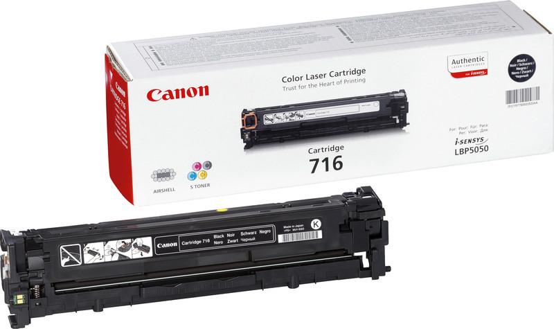 Image of CANON Toner-Modul 716 schwarz 1980B002 LBP 5050 2300 Seiten