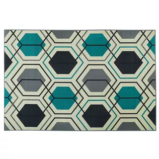 Beliani Teppich aus Polyester Modern GIRESUN  