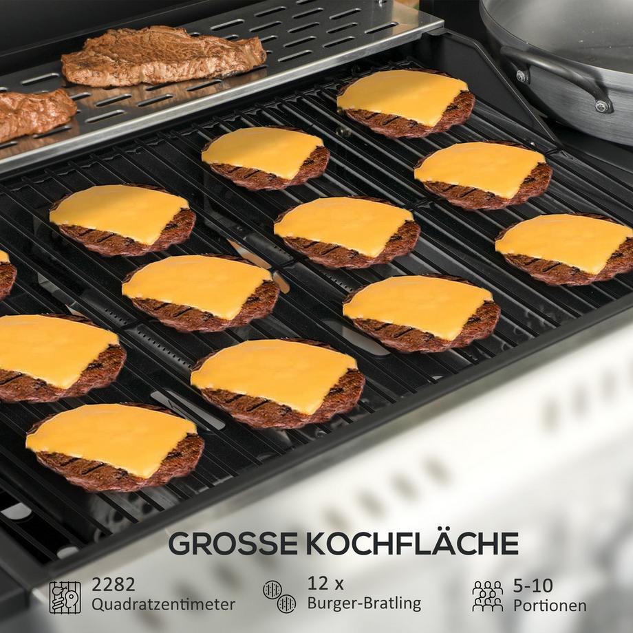 Outsunny  Barbecue à gaz 