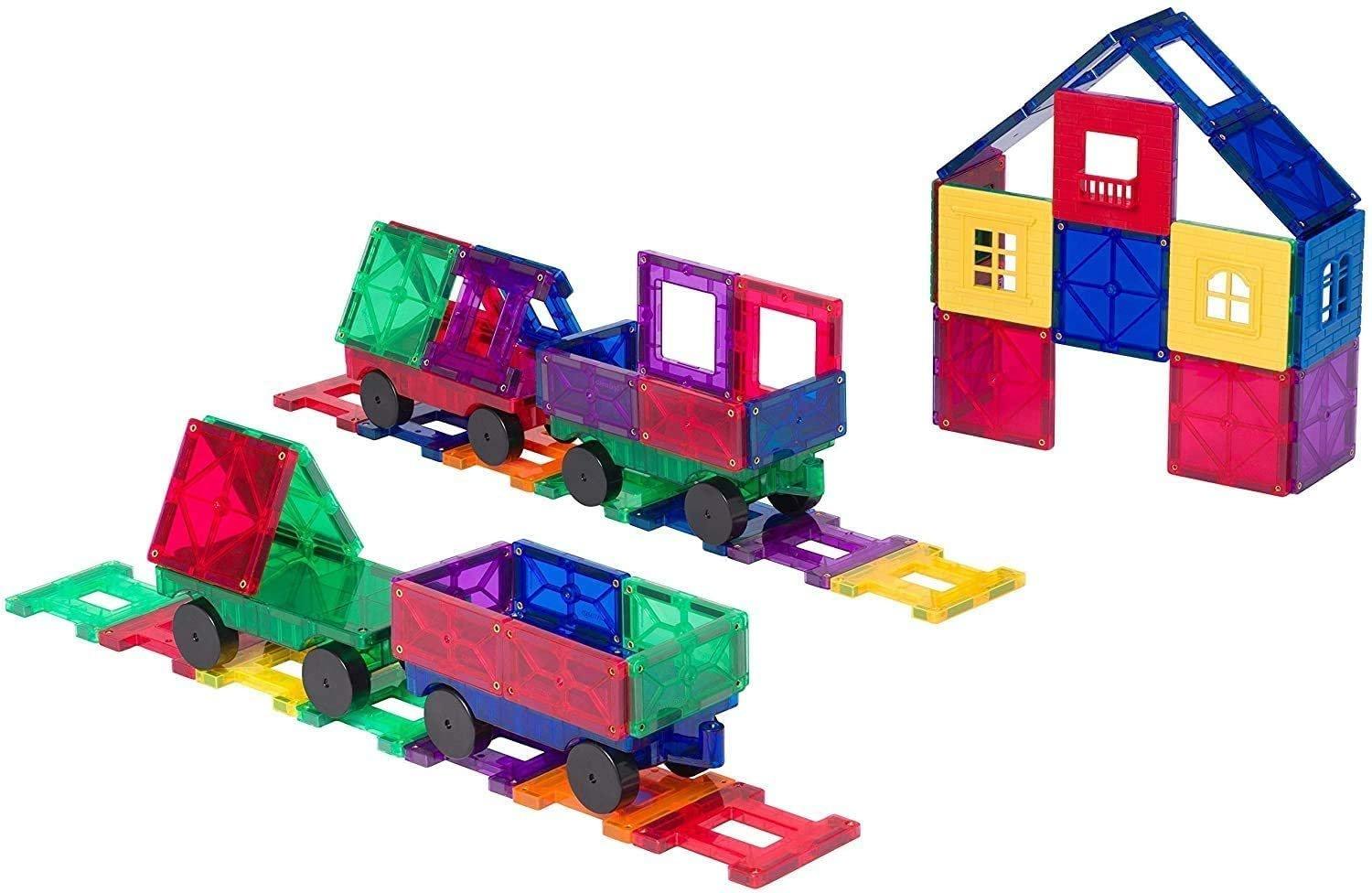 Image of Magnetisches Spiele-Set 50 Stk. inkl. 4 Autos