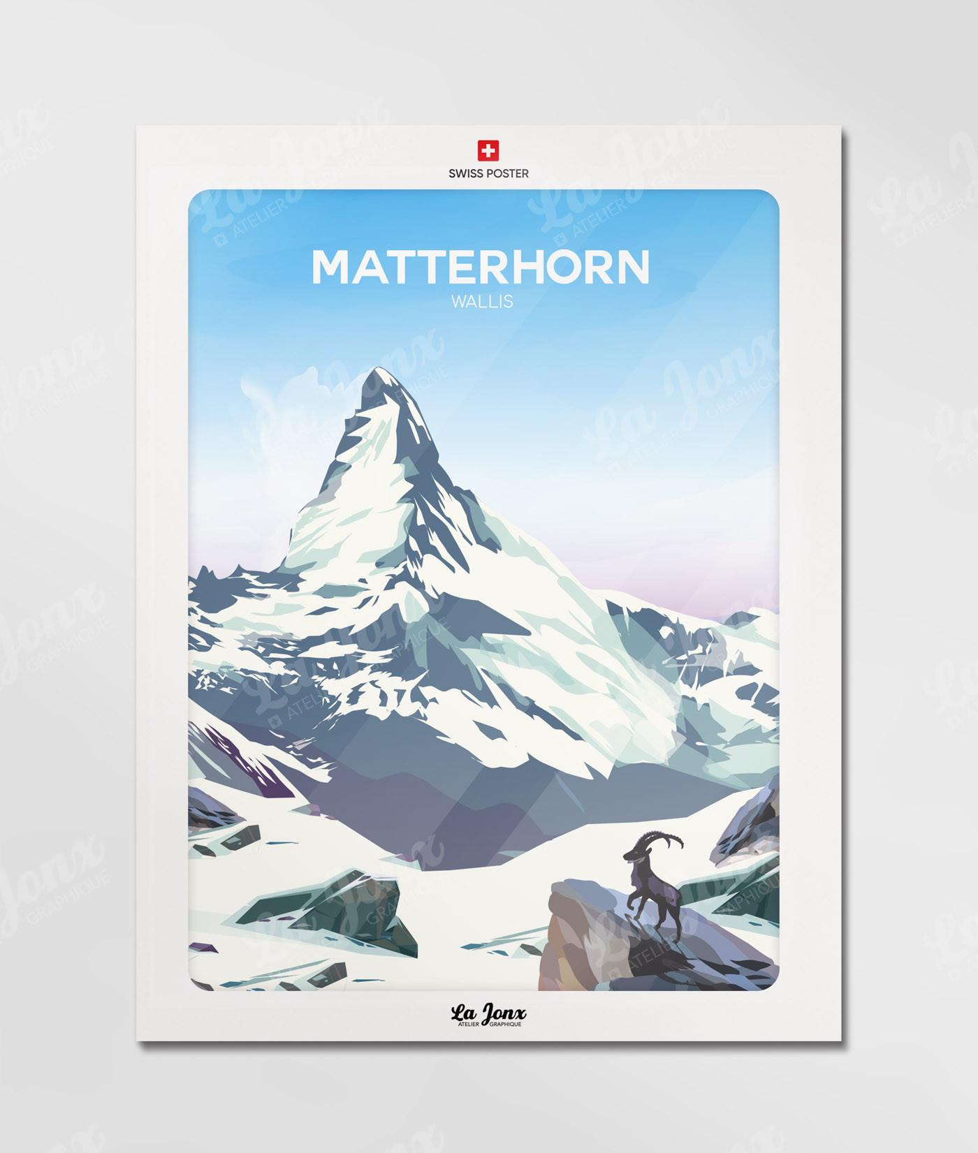 La-Jonx Affiche de Matterhorn  
