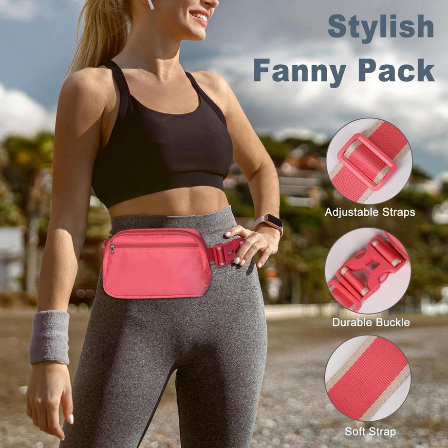 Only-bags.store Sac Banane Sport Sac Bandoulière avec Sangle Réglable  