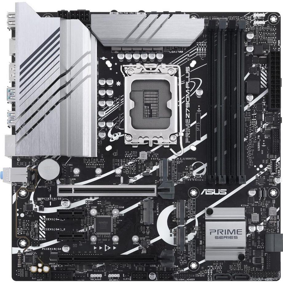 ASUS  PRIME Z790M-PLUS Intel Z790 LGA 1700 micro ATX 