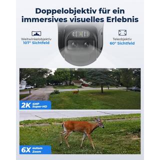 Reolink  Caméra Trackmix B770 4K Wifi 