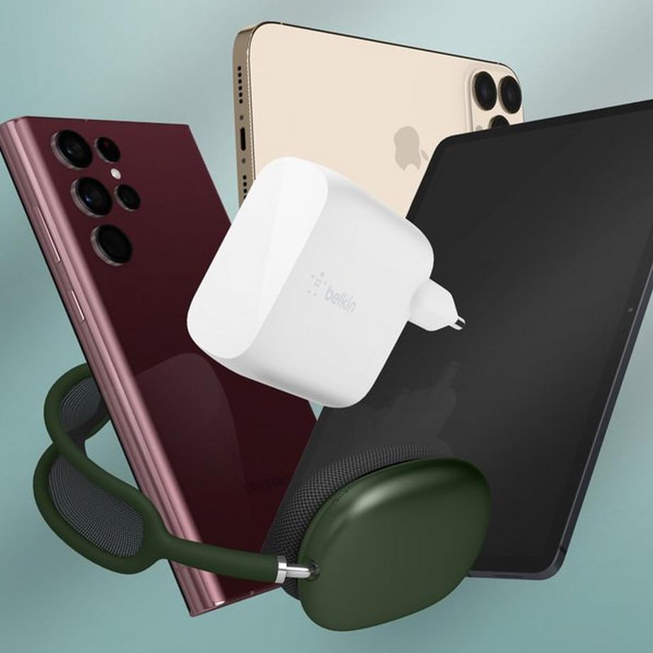 belkin  2x USB 24W Netzteil Belkin Weiß 