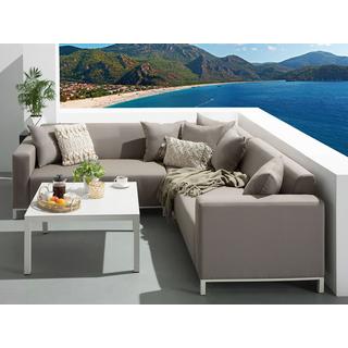 Beliani Ecksofa aus Polyester Modern BELIZE  