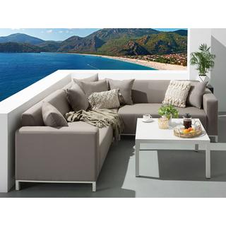 Beliani Ecksofa aus Polyester Modern BELIZE  