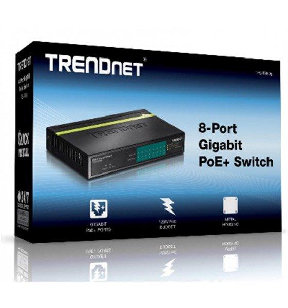 TRENDNET  TPE-TG80G GREENnet PoE+ 