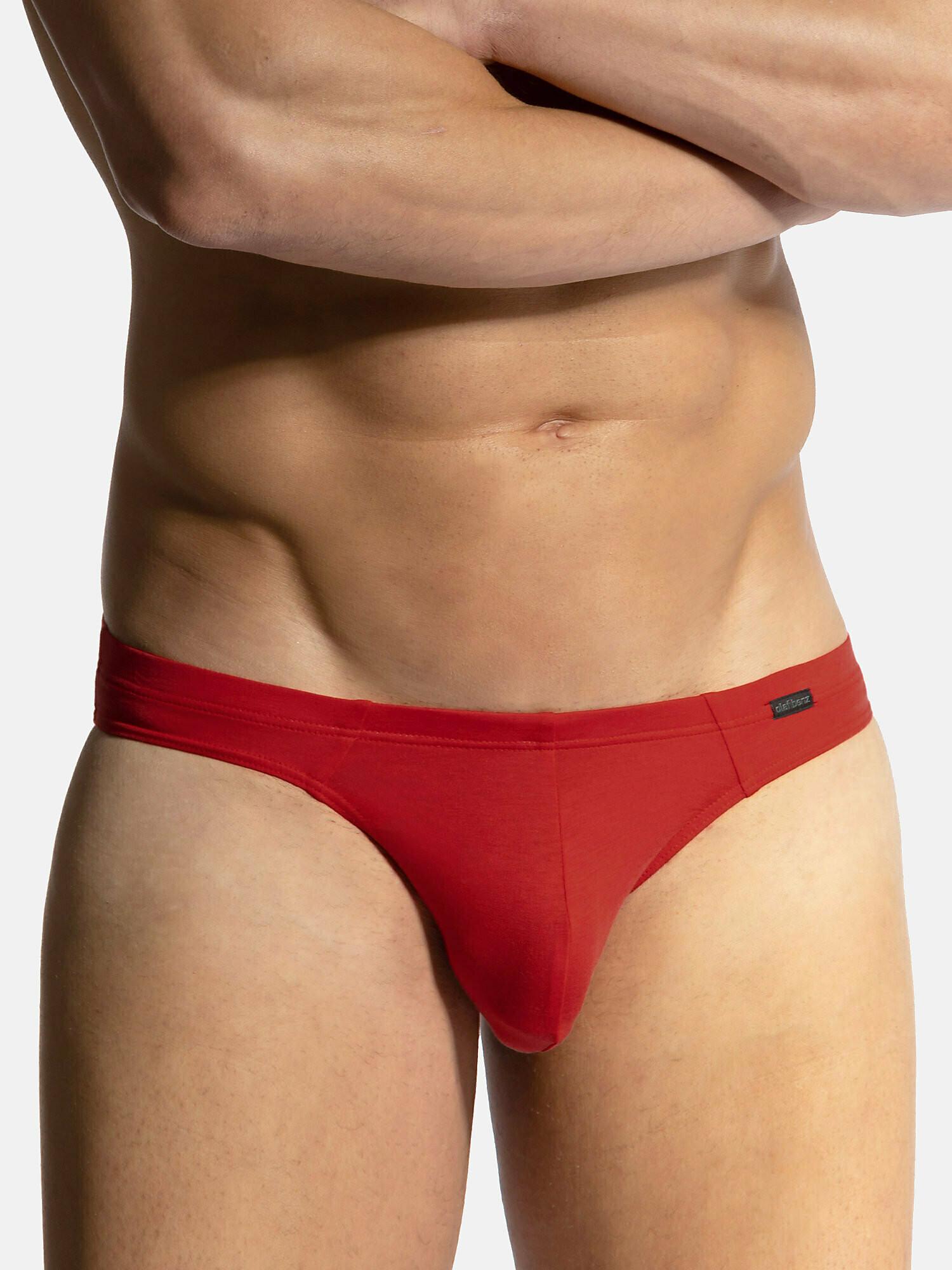 Image of Slip Herren Rot Bunt S