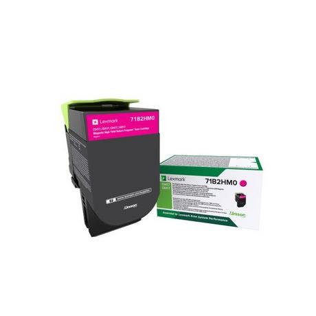 Lexmark  LEXMARK Toner-Modul HY return magenta 71B2HM0 CS31/41/51x 3500 Seiten 