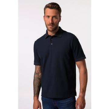 Maglia in piqué con mezze maniche e cotone biologico con certificazione GOTS, fino alla tg. 8XL