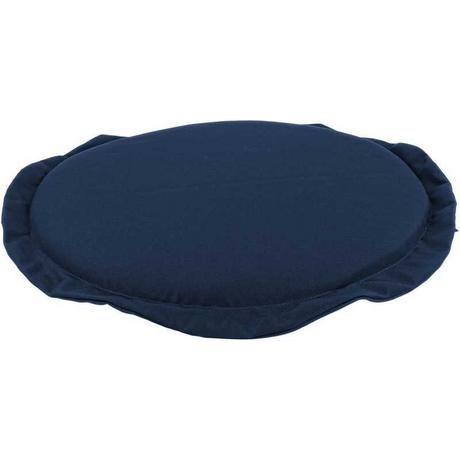 mutoni Coussin de jardin rond bleu  