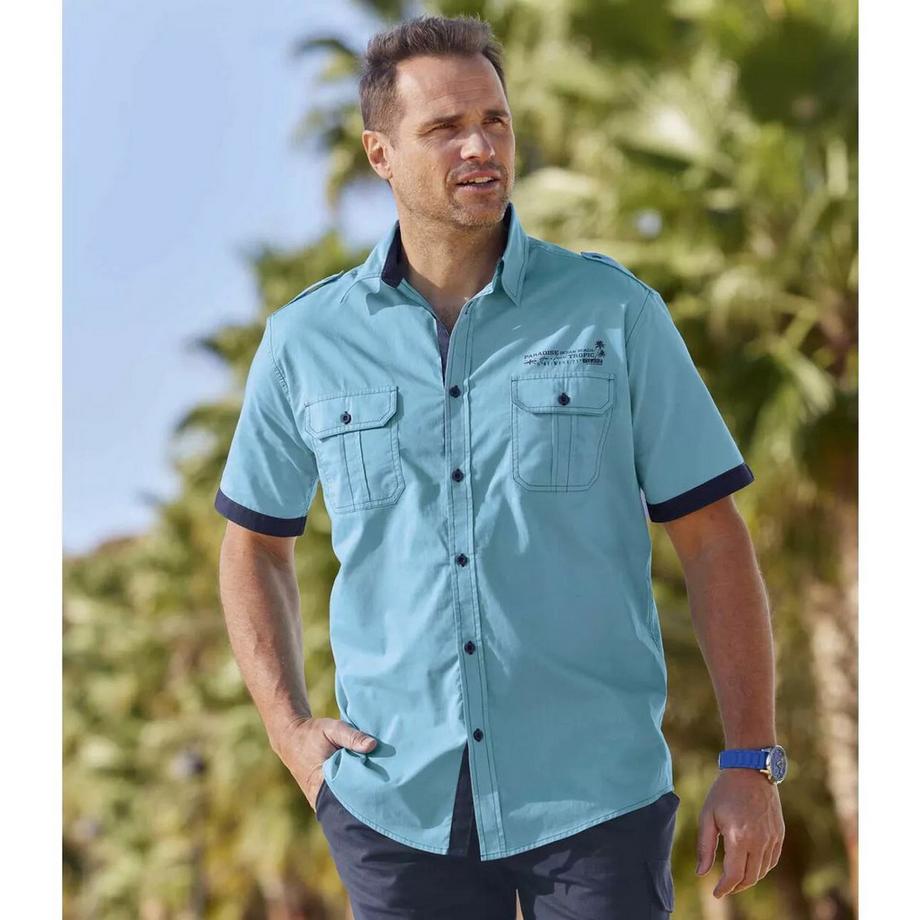 Atlas For Men  Camicia Da Pilota 