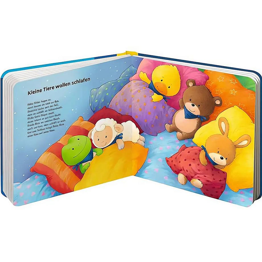 ministeps: Mein erstes großes Gutnacht-Buch: Vorlesebuch ab 12 Monaten, Babybuch, Pappbilderbuch Grimm, Sandra; Senner, Katja (Illustrationen) Gebundene Ausgabe 