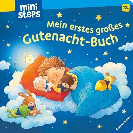 ministeps Mein erstes grosses Gutenacht-Buch Grimm, Sandra; Senner, Katja (Illustrationen) Copertina rigida 