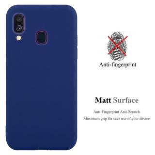 Cadorabo  Housse compatible avec Samsung Galaxy A40 - Coque de protection en silicone TPU flexible 