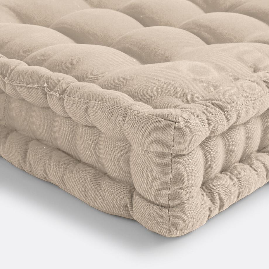 La Redoute Intérieurs Coussin de sol coton recyclé  