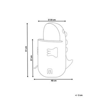 Beliani Korb en Rattan Boho CRADOCK  