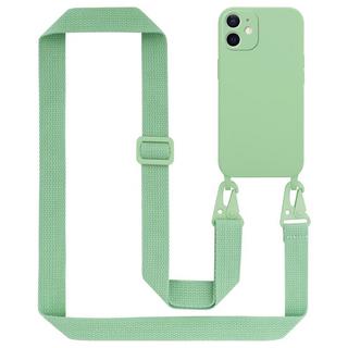 Cadorabo  Chaîne de téléphone portable compatible avec Apple iPhone 12 MINI - Coque de protection en silicone avec cordelette réglable 